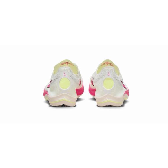 Men\'s Size 13 NEW Nike ZoomX Dragonfly White Pink Track Spikes CV0400-101 Rare main image 5